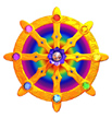 Uni-Dynamics Jeweled Wheel Of Light designed by Dr. Richard Van Donk